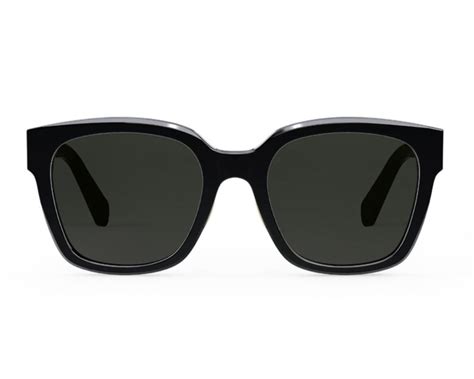 celine sunglasses cl40222f|CELINE Acetate Triomphe Sunglasses CL40222F Black.